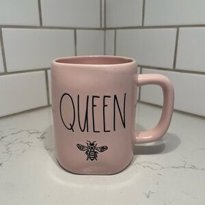 Rae Dunn Pink Queen Bee Mug